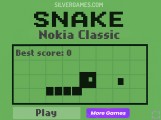 Snake Nokia Classic: Menu