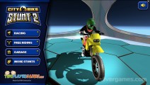 City Bike Stunt 2: Menu