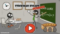Stickman Escape School: Menu