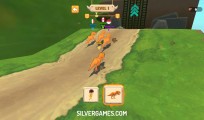 Dinosaur Shifting Run: Running