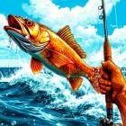 russian fishing at sea